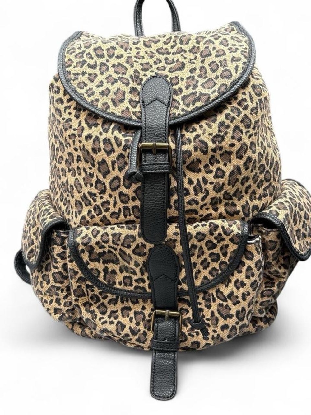 D&G Leopard Print Backpack with Black Interior